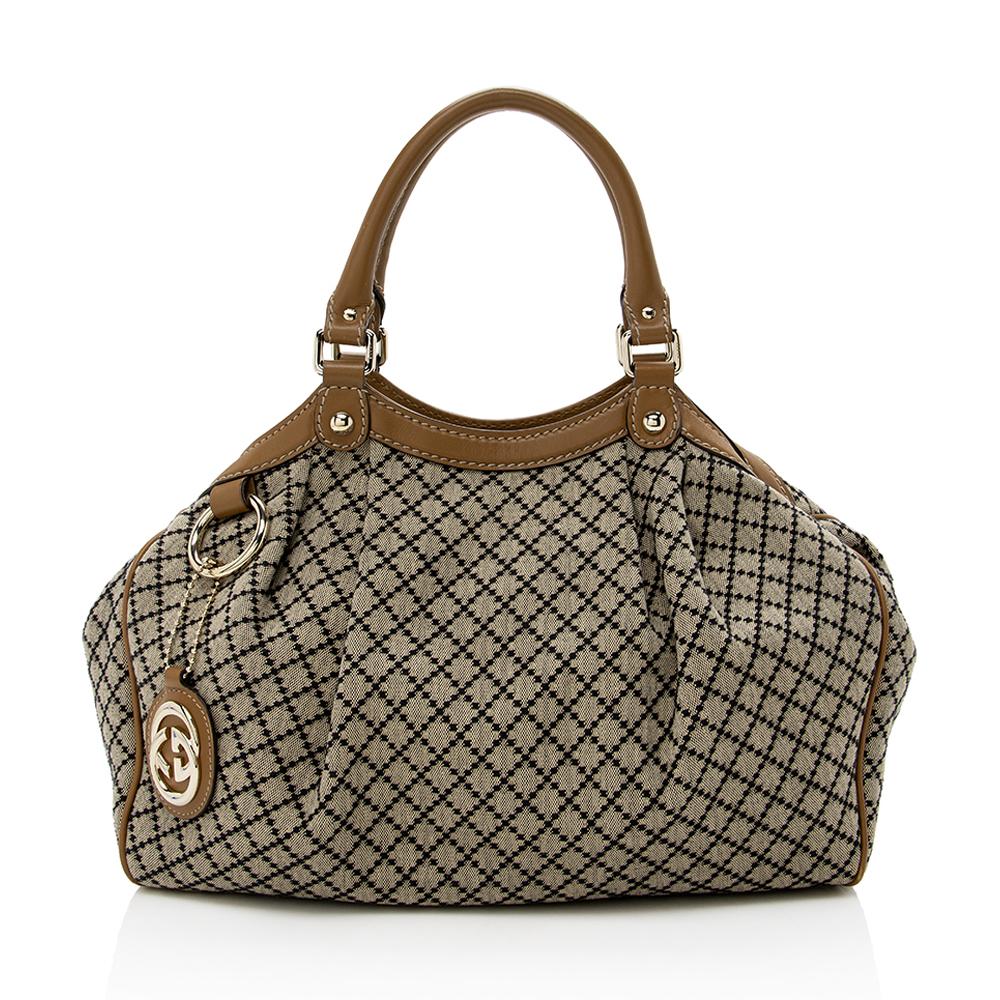 Gucci Sukey Canvas Monogram Tote Style 11