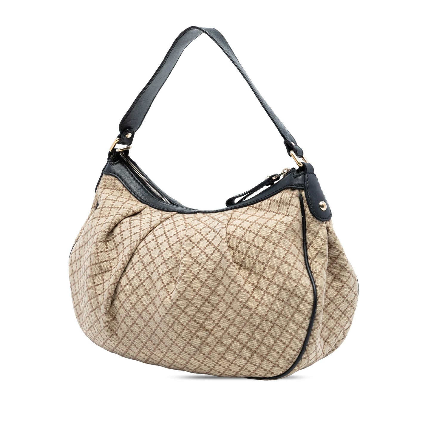 Gucci Diamante Canvas Sukey Shoulder Bag