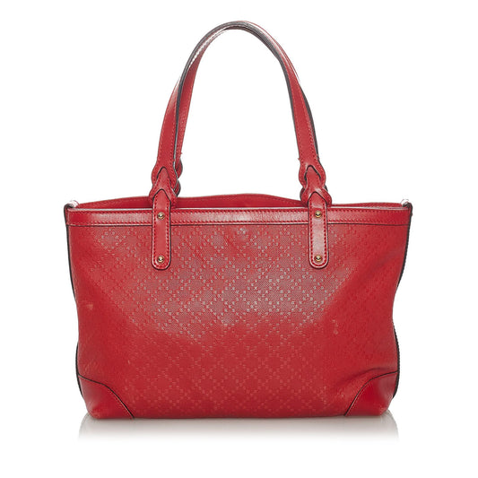 Gucci Diamante Craft Leather Tote Bag (SHG-37605)