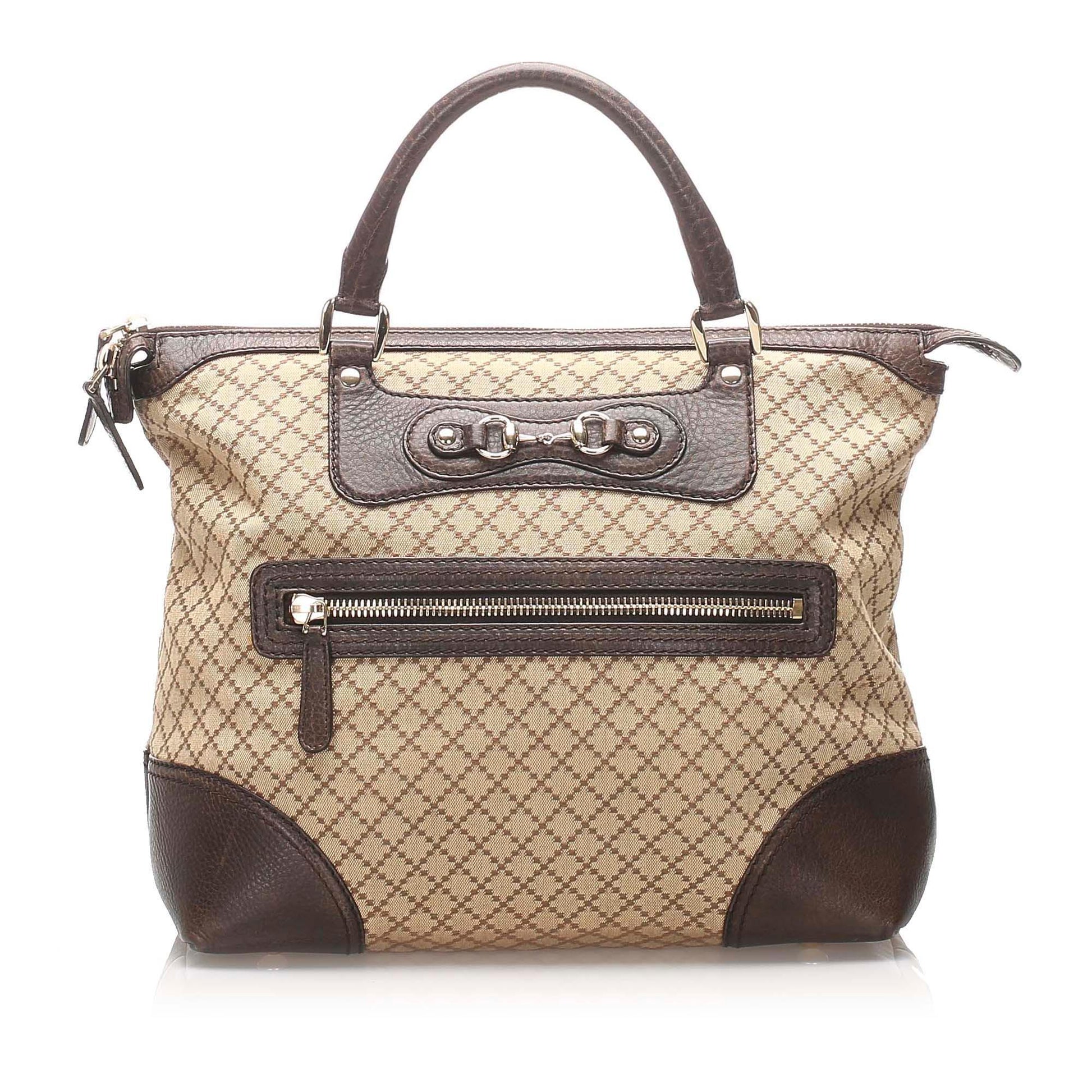 Gucci Horsebit Leather Tote Style 1
