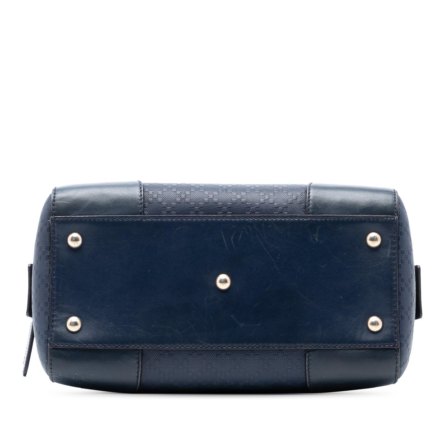 Gucci Diamante Leather Boston Bag