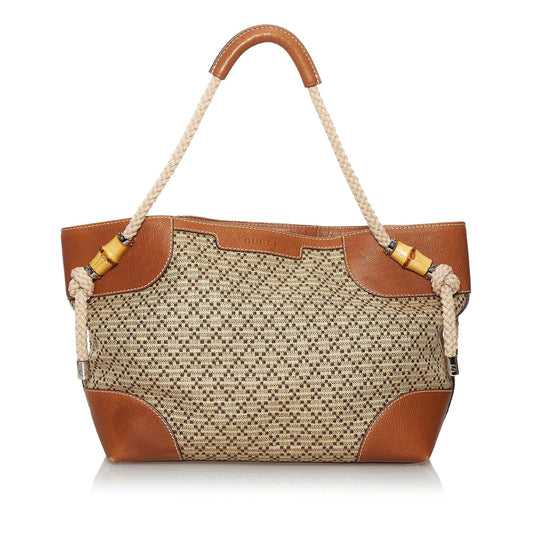 Gucci Diamante Maui Canvas Tote Bag (SHG-29844)