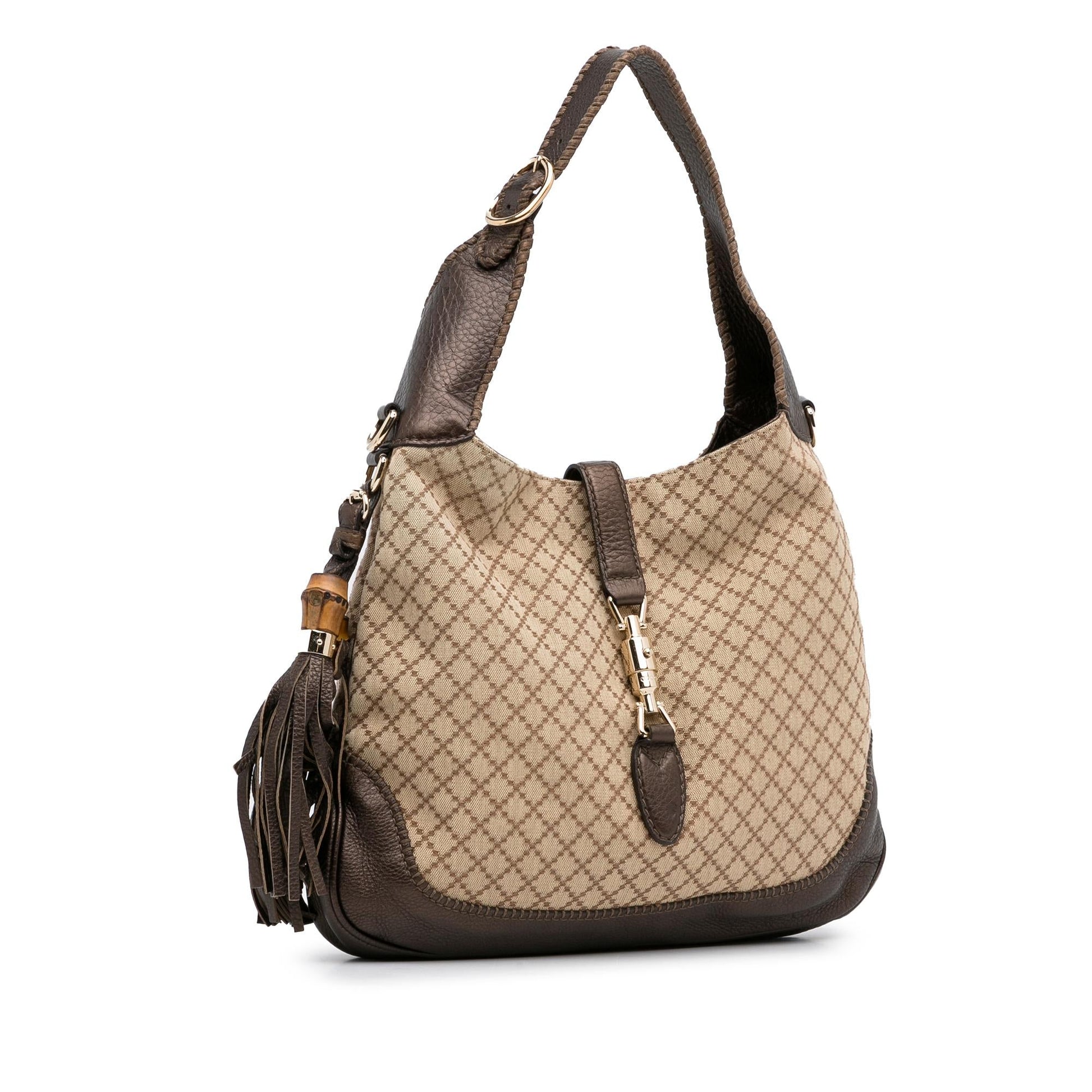 Gucci Canvas Shoulder Bag