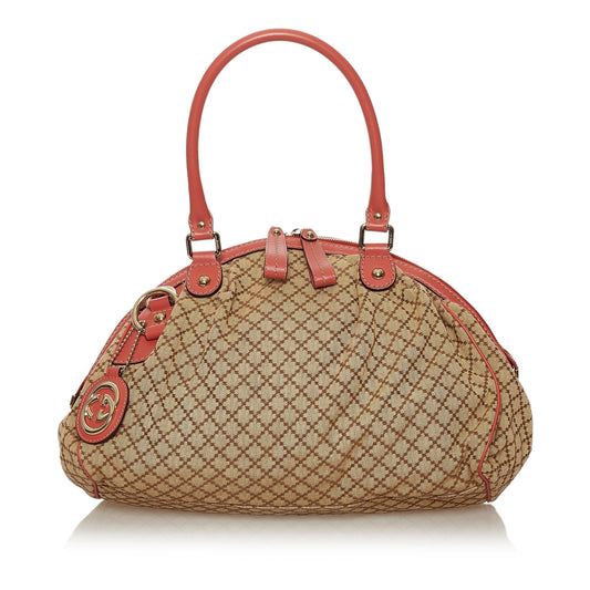 Gucci Sukey Canvas Satchel Style 2