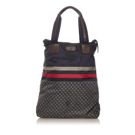 Gucci Web Nylon Tote Style 3