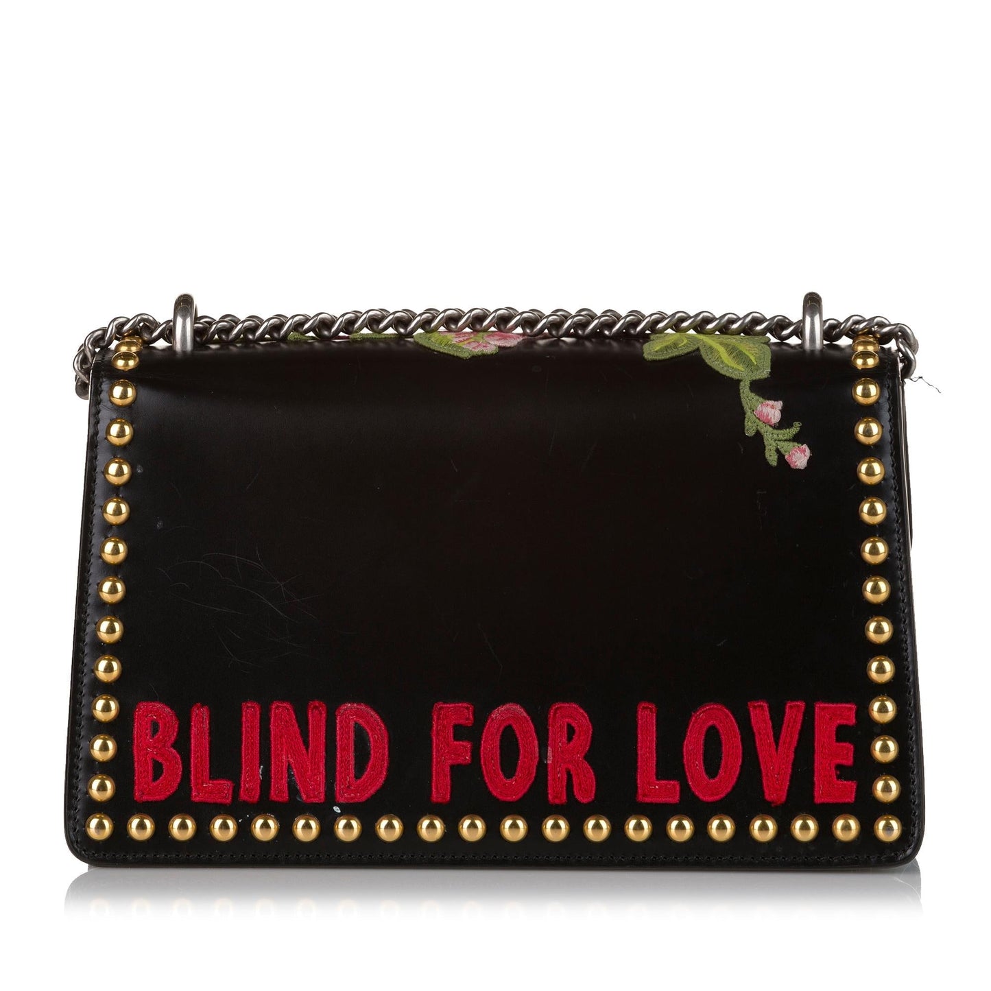 Gucci Dionysus Embroidered Studded Shoulder Bag (SHG-35202)