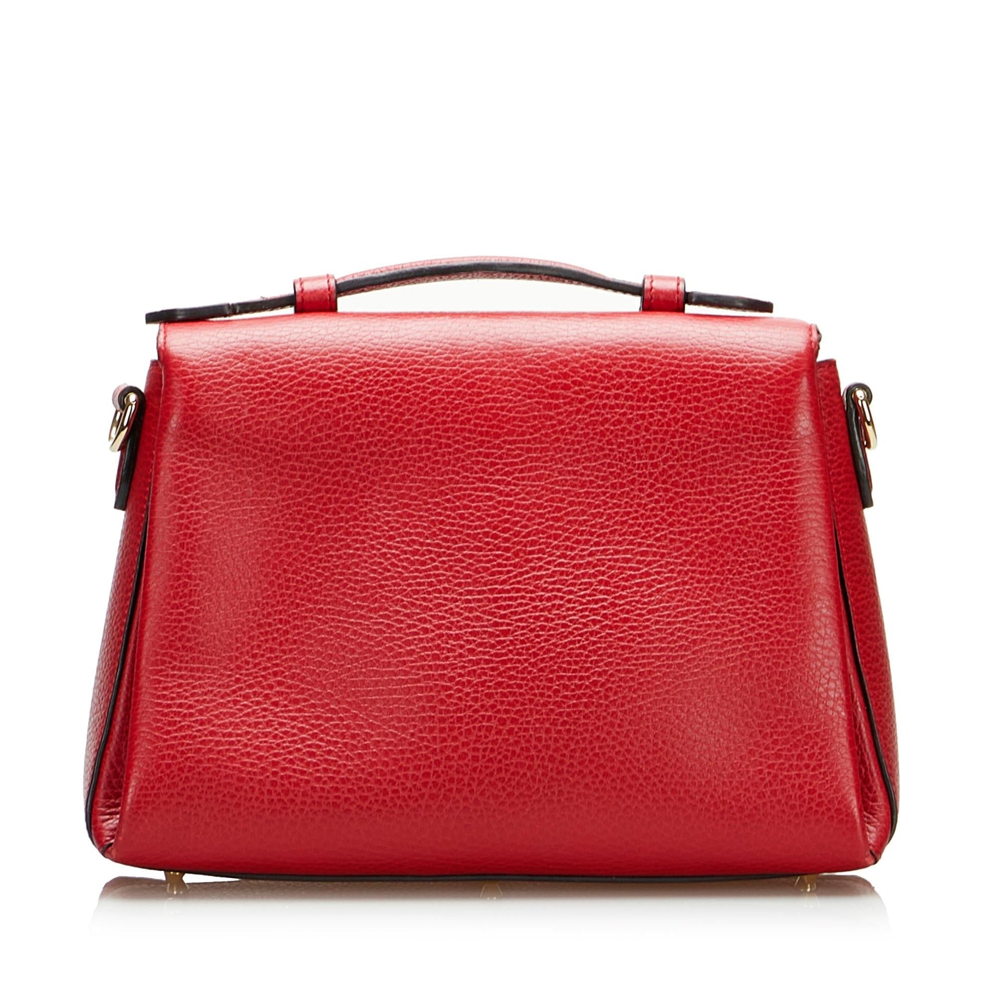Gucci Dollar Calf Interlocking G Satchel (SHG-HXo6Cm)