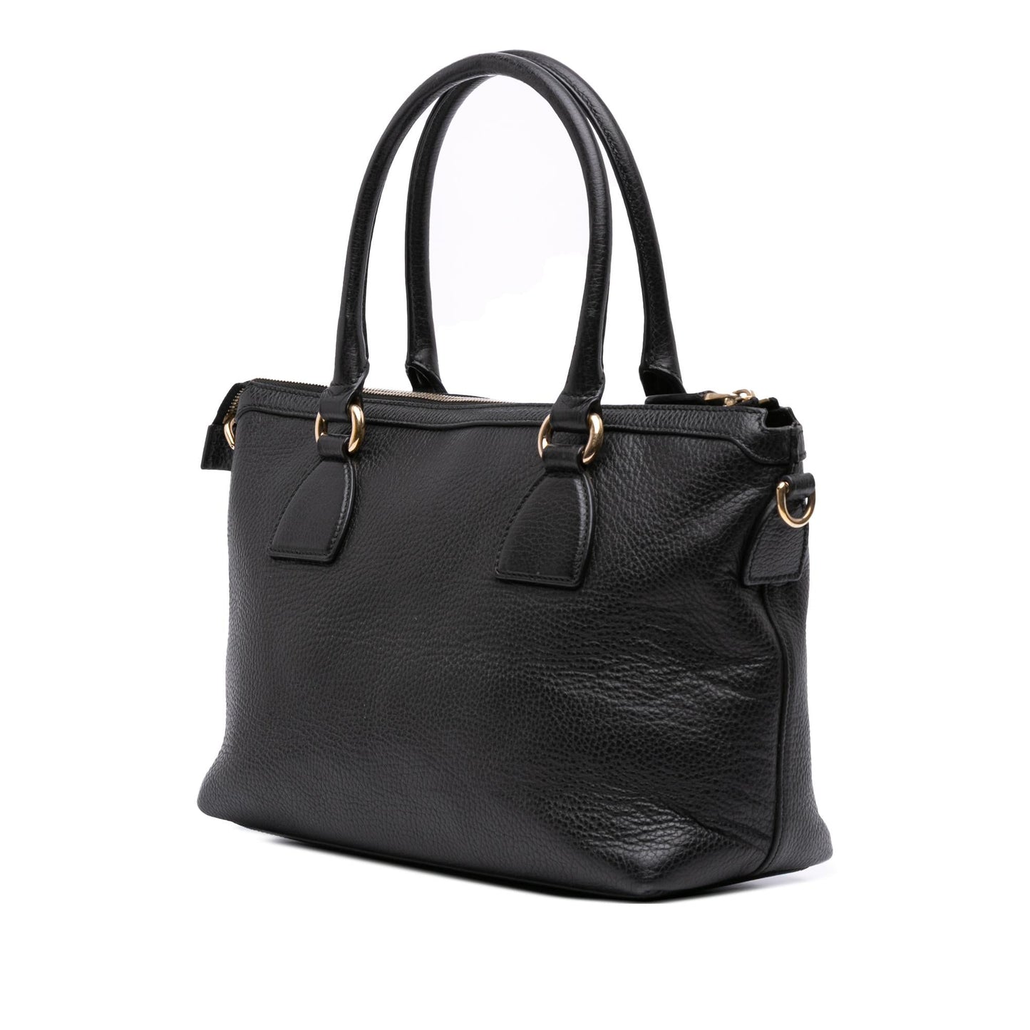 Gucci Dollar Calfskin GG Charm Satchel