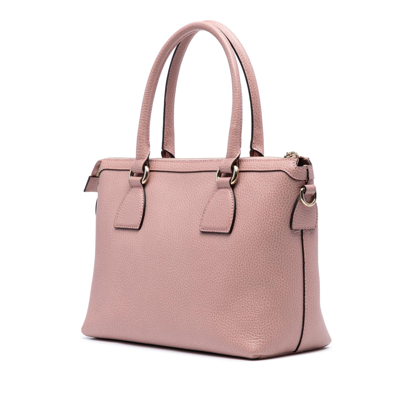 Gucci Dollar Calfskin GG Charm Satchel