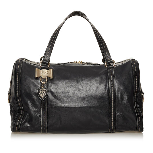 Gucci Boston Leather Boston Bag