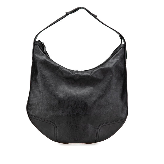 Gucci Embossed Leather Horsebit Princy Hobo