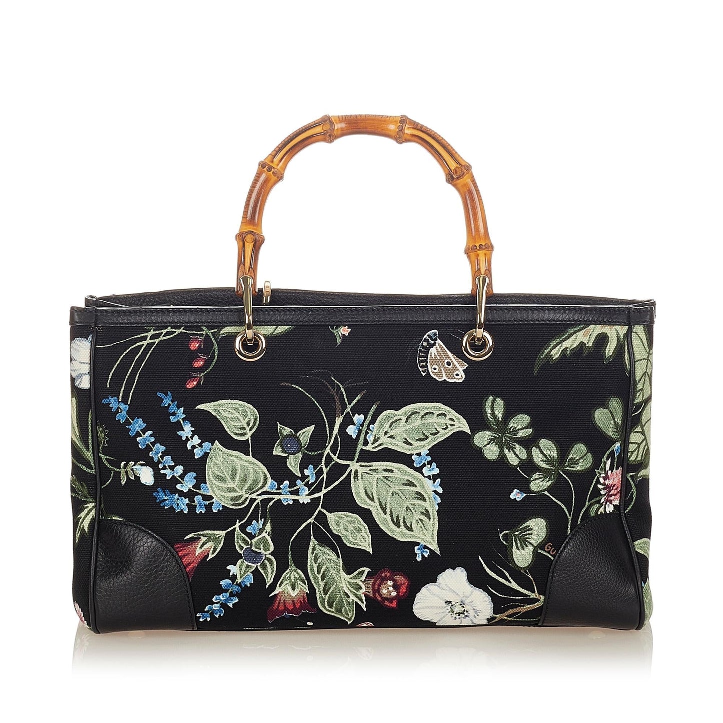 Gucci Bamboo Canvas Tote Style 15