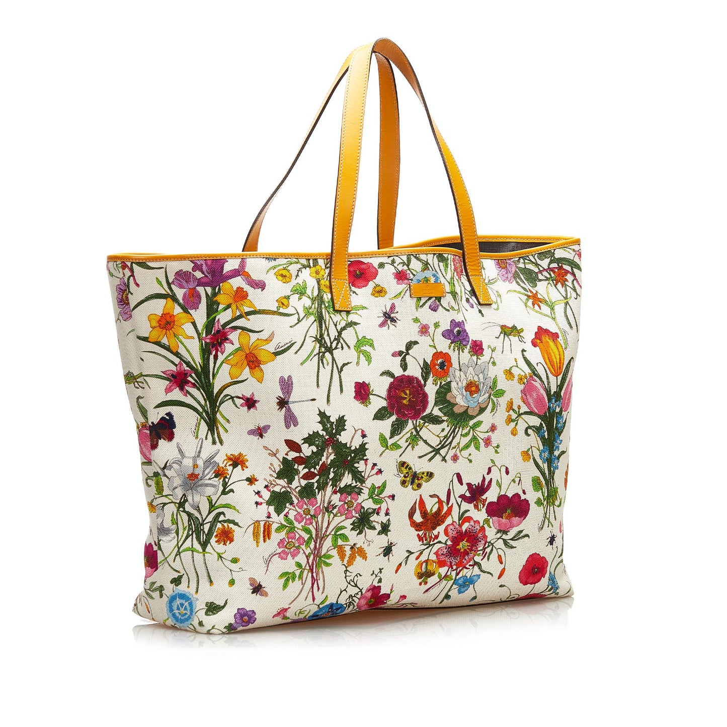 Gucci Flora Canvas Tote Style 3