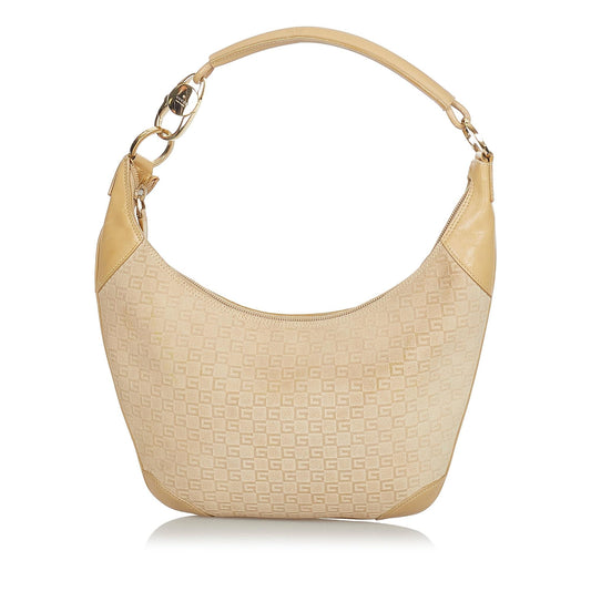 Gucci Canvas Monogram Shoulder Bag
