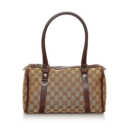 Gucci GG Canvas Abbey Boston Bag (SHG-30048)