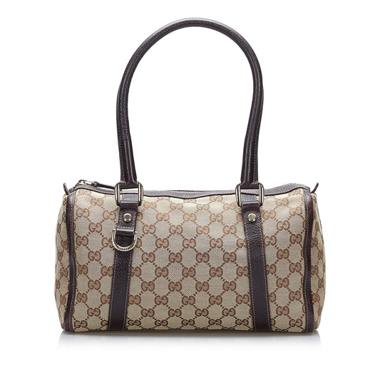 Gucci GG Canvas Abbey Boston Bag (SHG-rlWBgS)