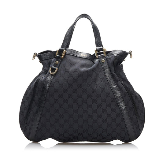 Gucci GG Canvas Abbey Convertible Satchel (SHG-tghdzq)