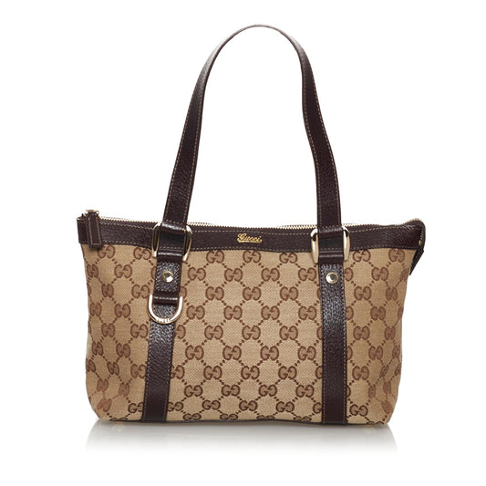 Gucci GG Canvas Abbey Handbag (SHG-30658)