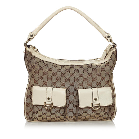 Gucci GG Canvas Abbey Shoulder Bag (SHG-34160)