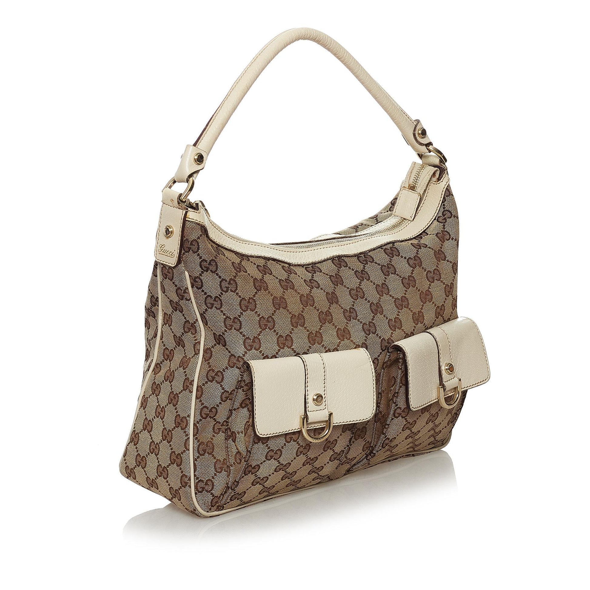 Gucci GG Canvas Abbey Shoulder Bag (SHG-34160)