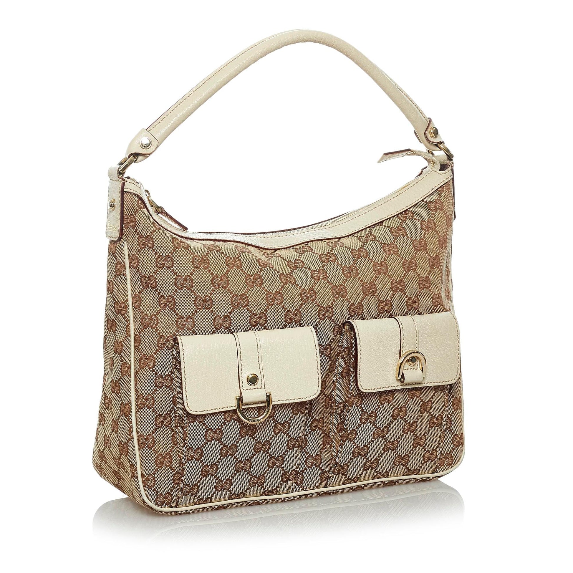 Gucci GG Canvas Abbey Shoulder Bag (SHG-34172)
