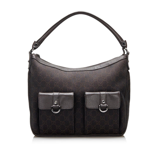 Gucci GG Canvas Abbey Shoulder Bag (SHG-KQKkLI)