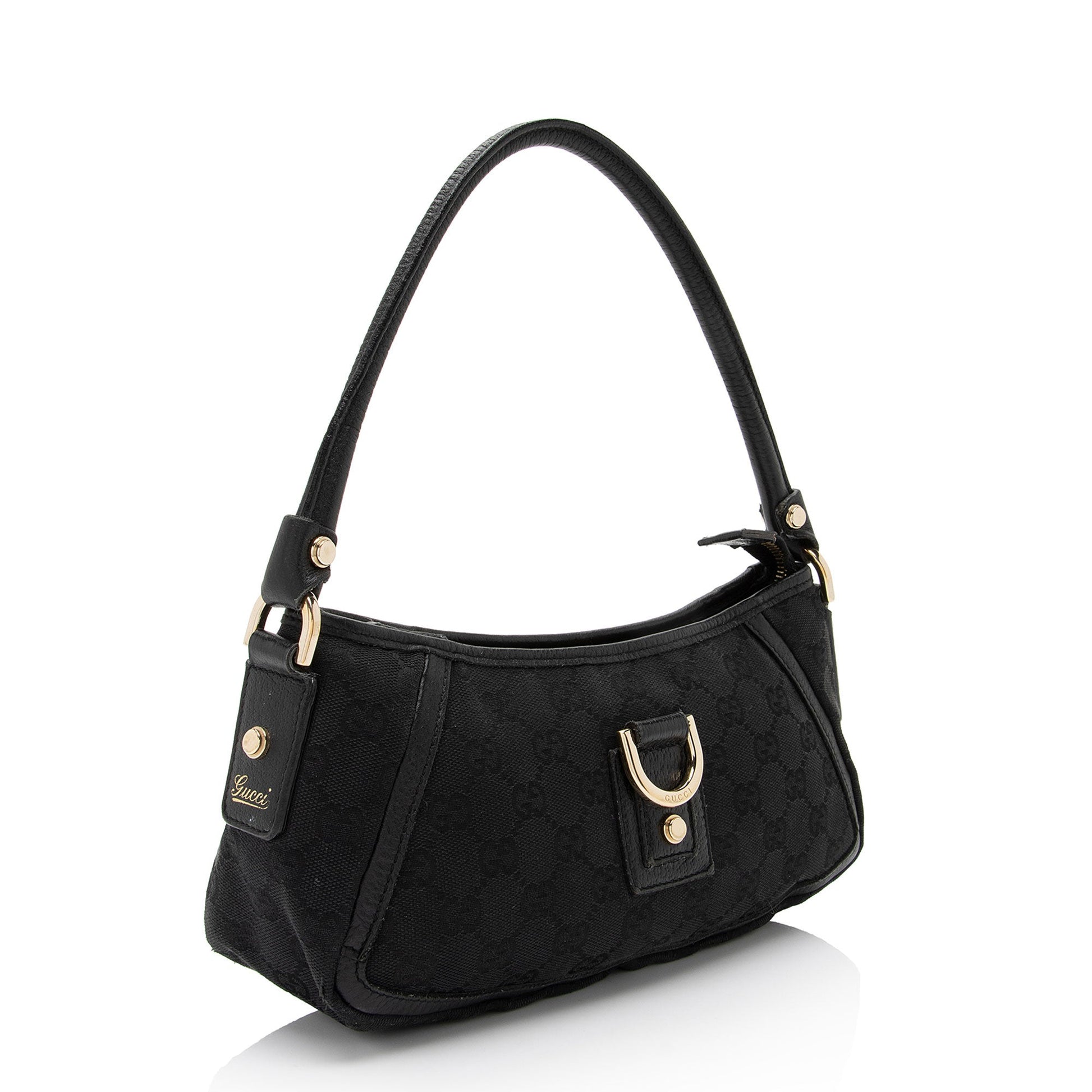 Gucci GG Canvas Abbey Small Shoulder Bag (SHF-hPcUHX)