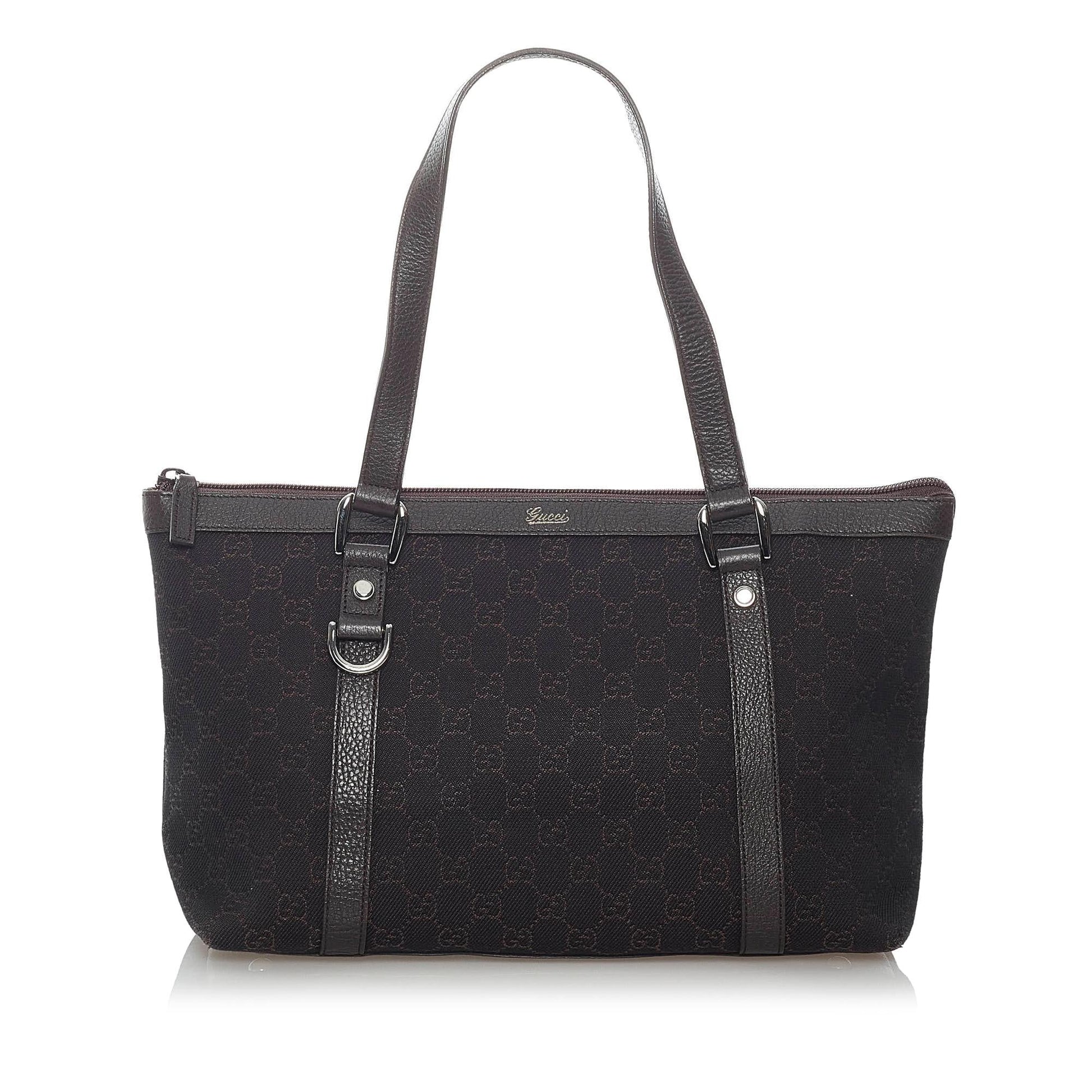 Gucci Abbey Canvas Tote Style 5