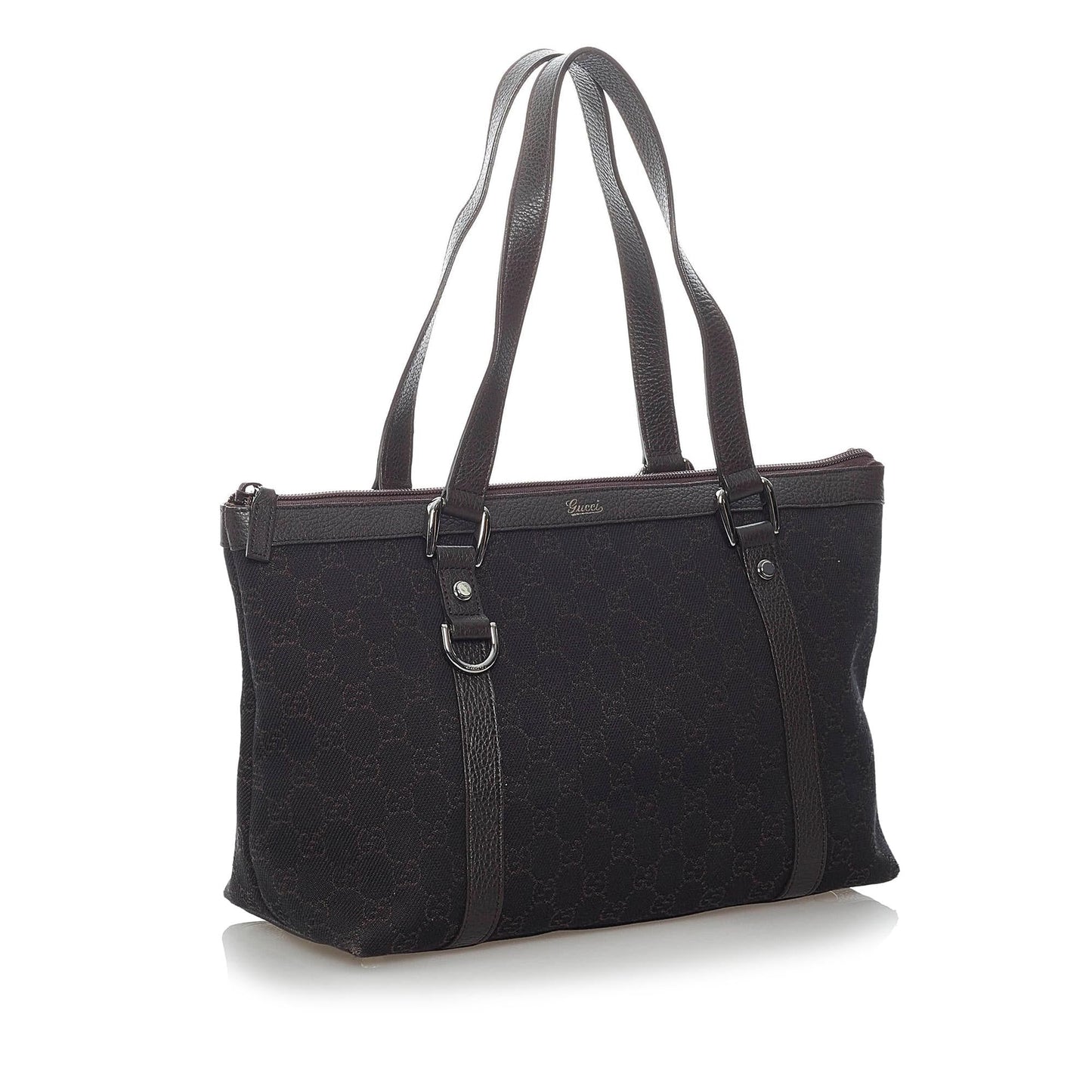 Gucci Abbey Canvas Tote Style 5