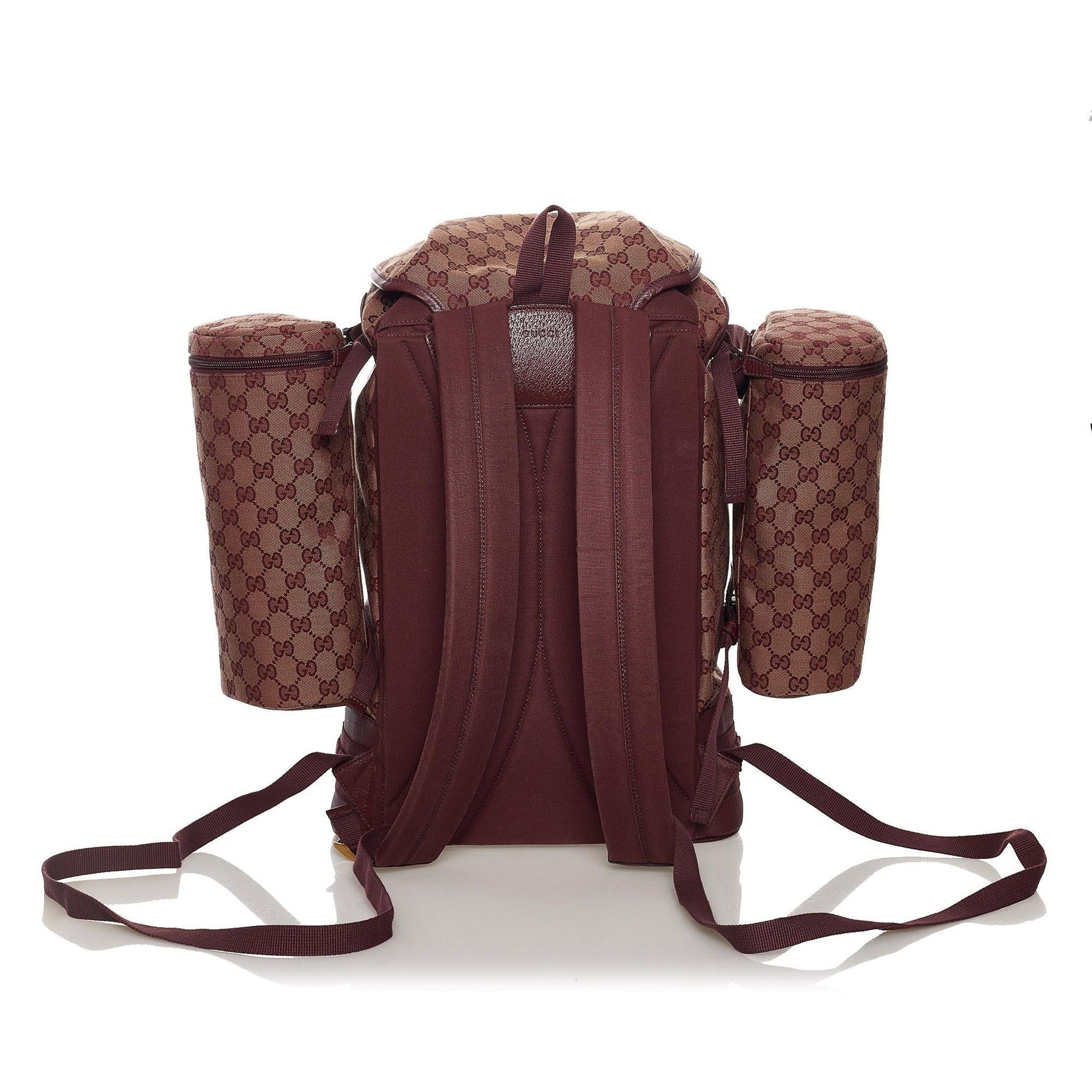 Gucci GG Canvas Alpina Trekking Backpack (SHG-szkLlr)