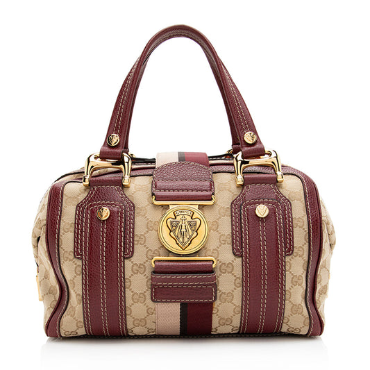 Gucci GG Canvas Aviatrix Boston Bag (SHF-20000)