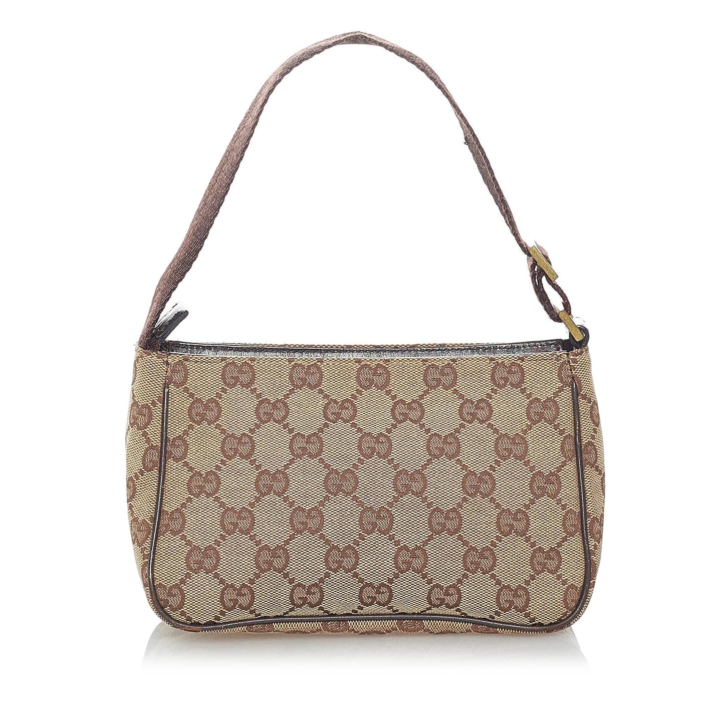 Gucci GG Canvas Baguette (SHG-31120)