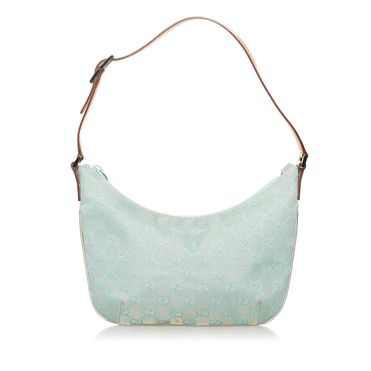 Gucci GG Canvas Baguette (SHG-31405)