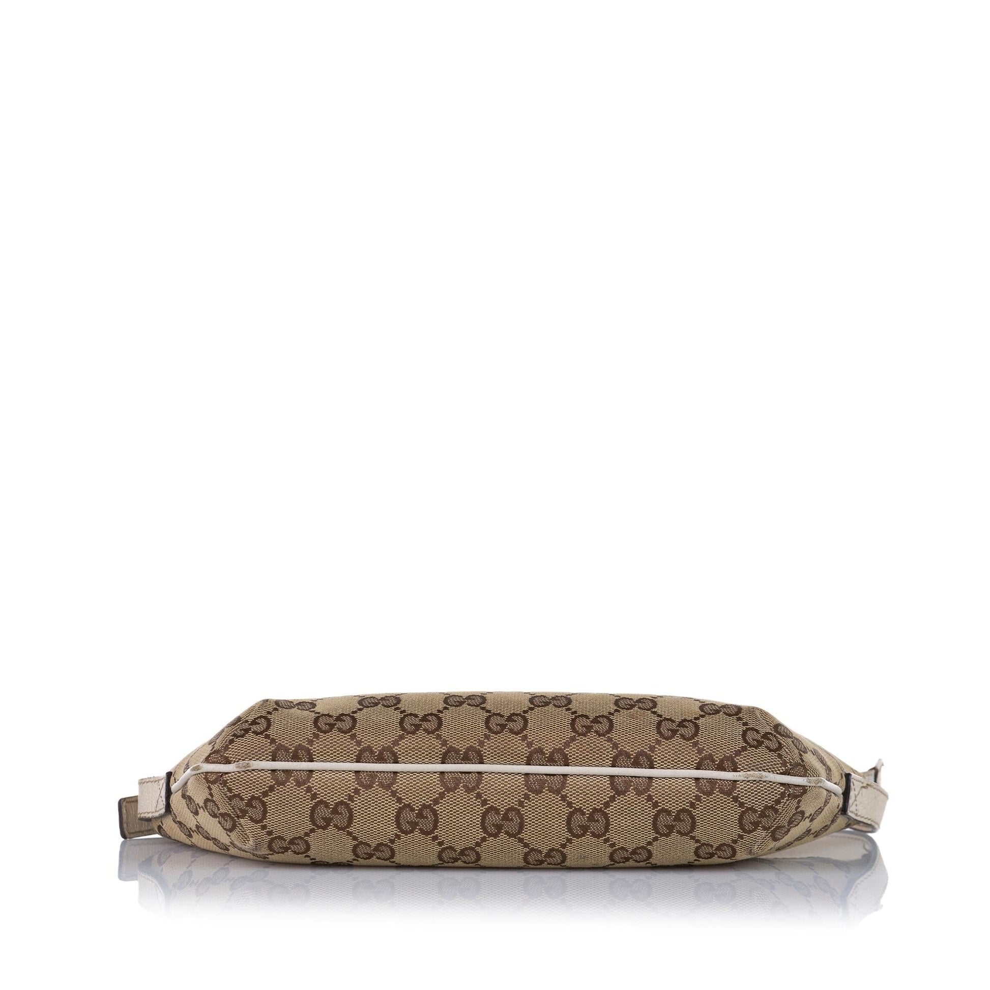 Gucci GG Canvas Baguette (SHG-34624)