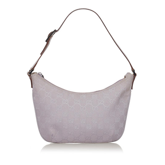 Gucci GG Canvas Baguette (SHG-34677)