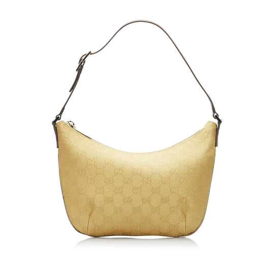 Gucci GG Canvas Baguette (SHG-znjlTx)