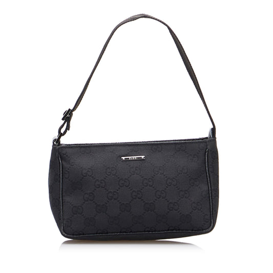 Gucci GG Canvas Baguette (SHG-aB5Twz)
