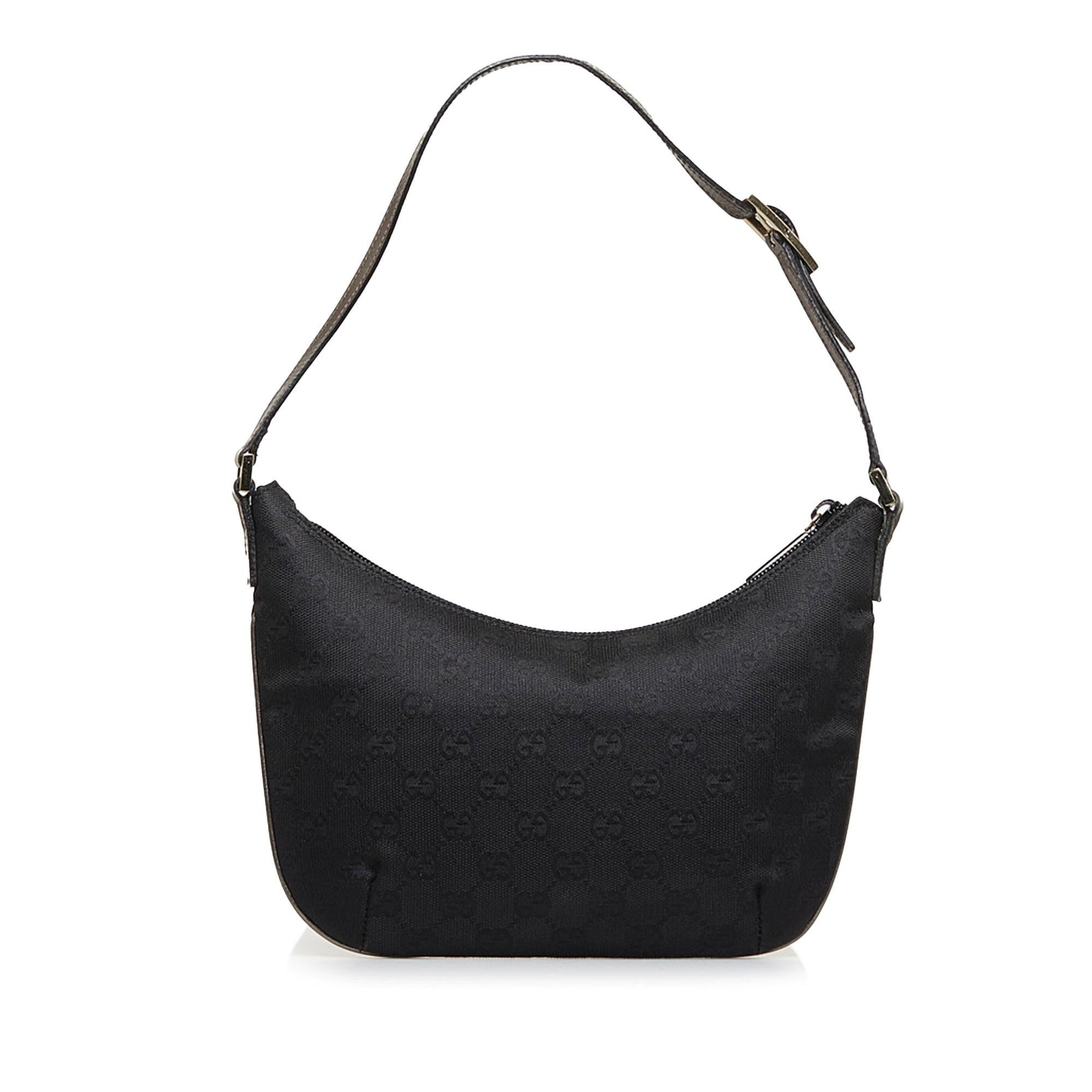Gucci GG Canvas Baguette (SHG-a002Ry)