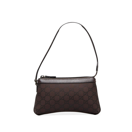 Gucci GG Canvas Baguette (SHG-KyN01i)