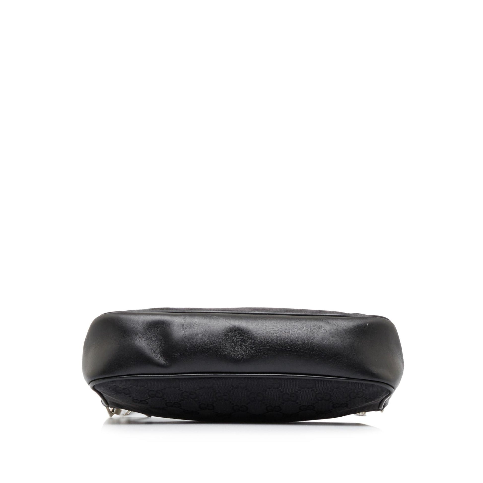 Gucci GG Canvas Bamboo Baguette (SHG-kSjf51)