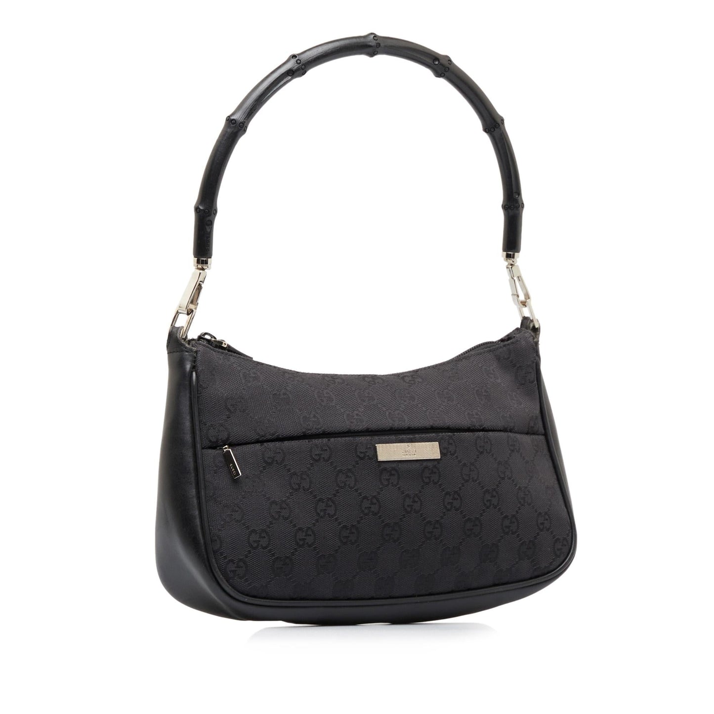 Gucci GG Canvas Bamboo Baguette (SHG-kSjf51)