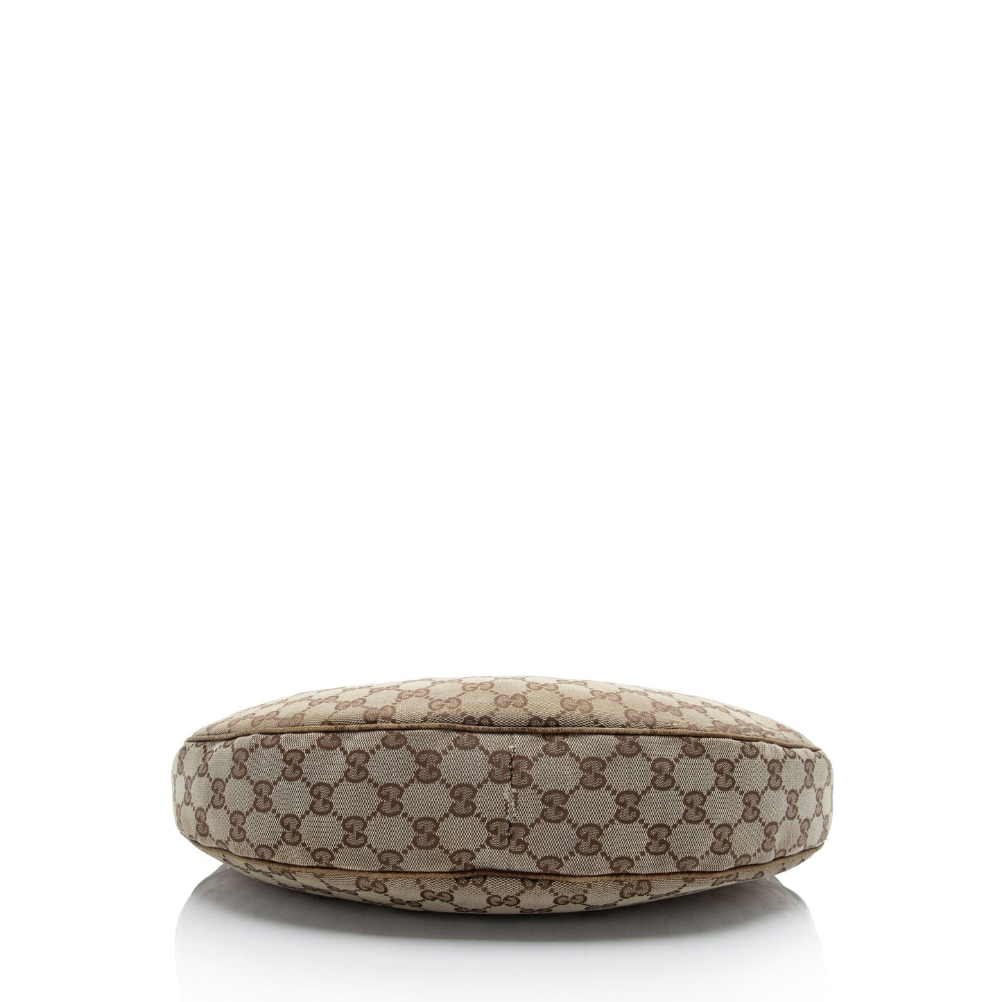 Gucci GG Canvas Bamboo Half Moon Medium Hobo (SHF-6eqEZt)