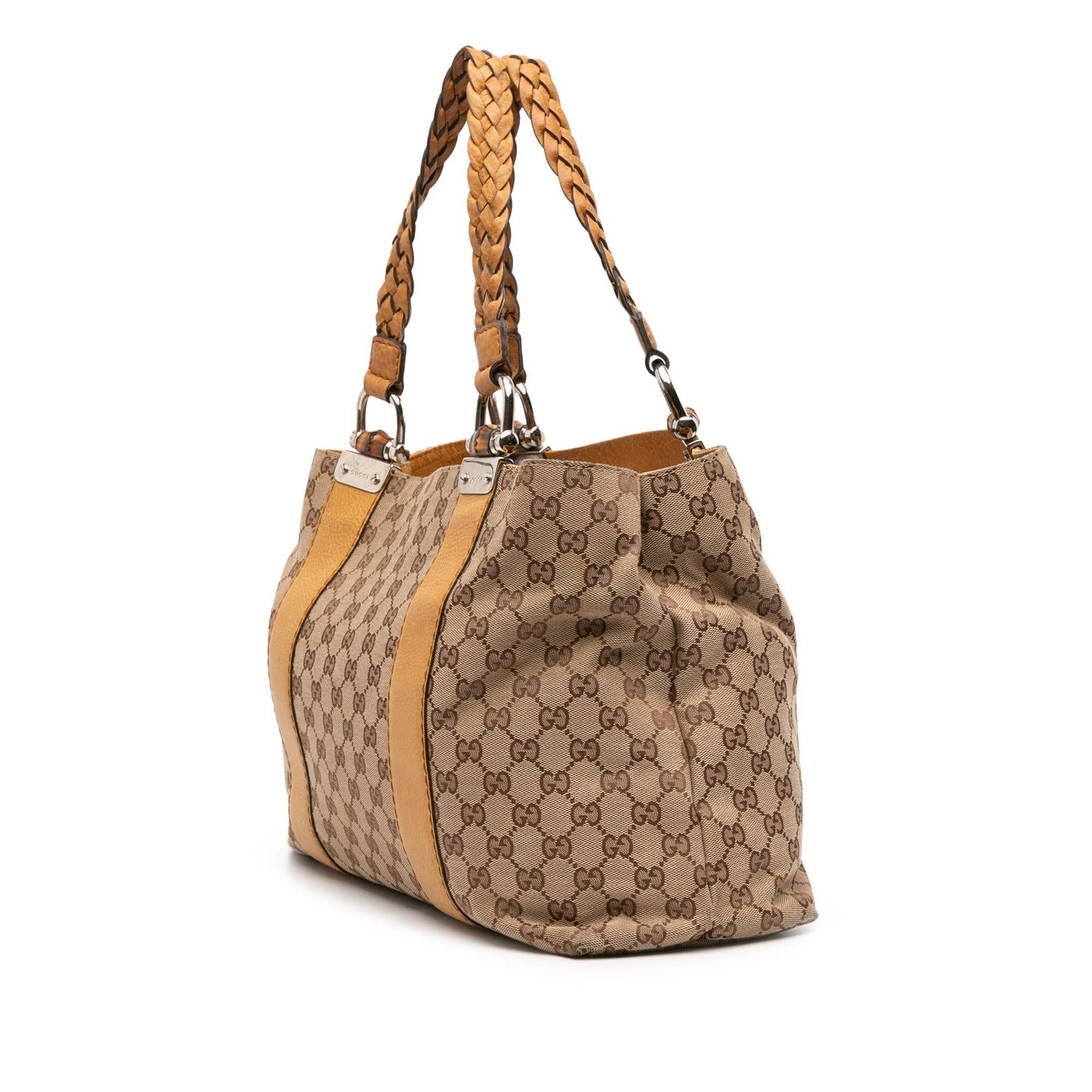 Gucci GG Canvas Bamboo Libeccio Tote