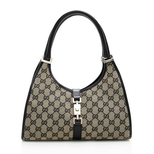 Gucci Leather Canvas Satchel Style 5