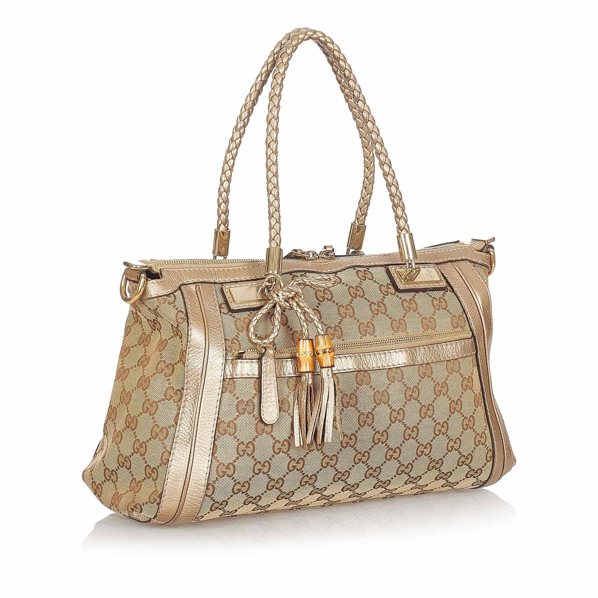 Gucci Canvas Satchel