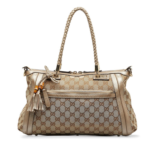 Gucci GG Canvas Bella Satchel (SHG-)