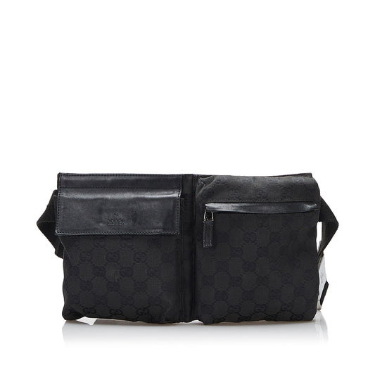 Gucci GG Canvas Belt Bag (SHG-Pvi0rA)