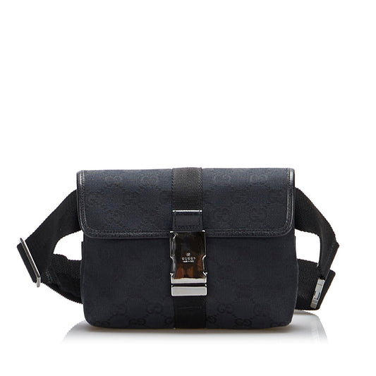 Gucci GG Canvas Belt Bag (SHG-OmJYck)