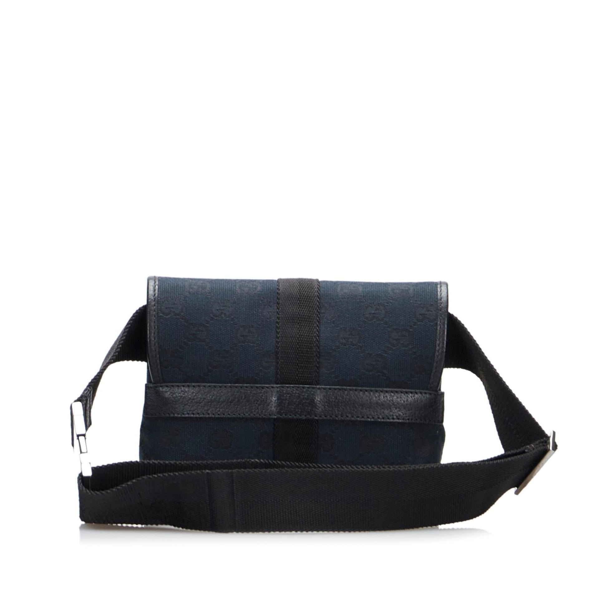 Gucci GG Canvas Belt Bag (SHG-U1P8Xl)