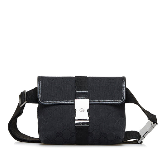 Gucci GG Canvas Belt Bag (SHG-bhHc1K)